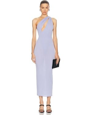 Alex Perry One Shoulder Dress - White