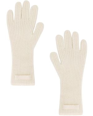 Jacquemus Les Gants Gros Grain - White