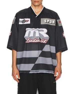 Martine Rose Oversized Hockey Top - Gray