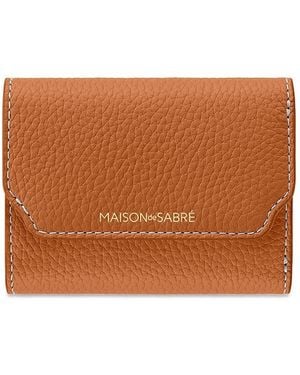 Maison De Sabre Maison De Sabré Trifold Wallet - Brown
