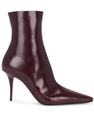 Saint Laurent Ashley Boot - Purple
