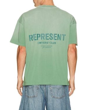 Represent Owners Club Tee Shirt - Green