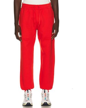 White/space Travel Pants - Red