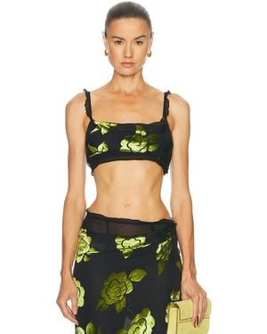 SIR. Roxane Bralette Top - Green