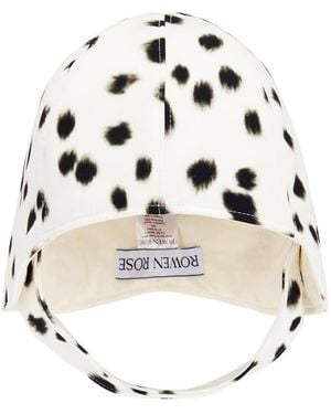 ROWEN ROSE Sable Hat - White