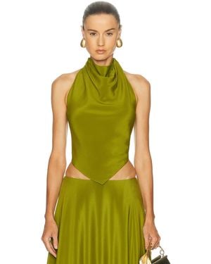 Cult Gaia Dionea Top - Green