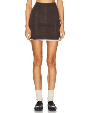 Amiri Mini Skirt - Black