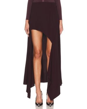 Mugler Asymmetrical Skirt - Multicolor