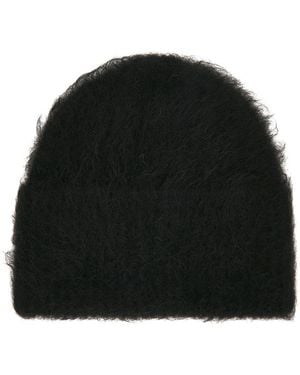 TOTEME Alpaca Knit Beanie - Black