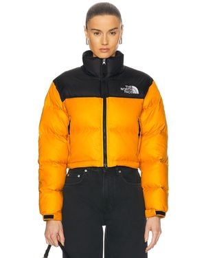 The North Face Nuptse Short Jacket - Orange