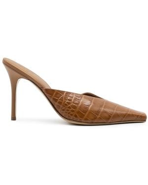 Gia Borghini X Helsa Boss Mule - Brown