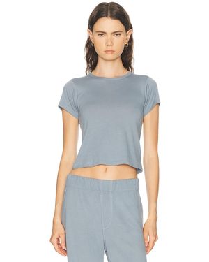 ÉTERNE Short Sleeve Baby Tee - Blue