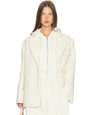 Helsa The Very Oversized Blazer - White