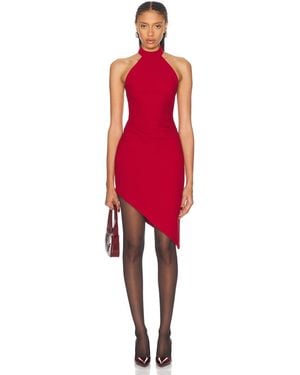Mimchik Halter Gown - Red