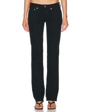 RE/DONE The Lean Straight Leg Jeans - Black