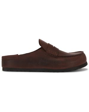 Birkenstock Naples Wrapped Bold Grip - Brown