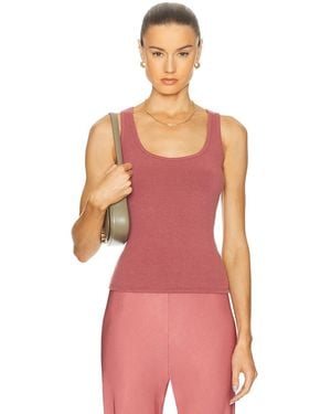 SABLYN Coco Scoop Neck Tank Top - Pink