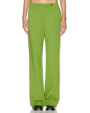Miu Miu Wide Leg Trouser - Green