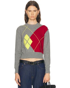 McQueen Crewneck Sweater - Gray