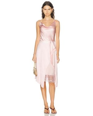 Acne Studios Dinouka Midi Dress - Pink