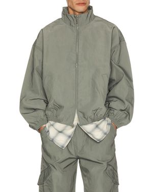 Agolde Marshall Windbreaker - Gray