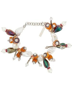 Dries Van Noten Charm Bracelet - White