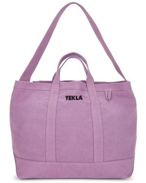 Tekla Beach Bag - Purple