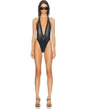 HAELO Studded One Piece - Black