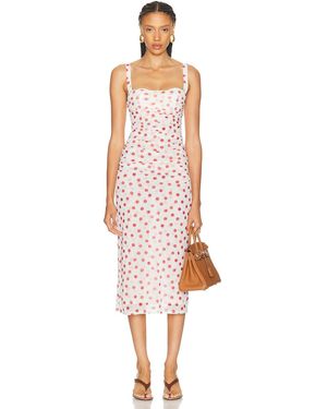 LPA Carla Midi Dress - White