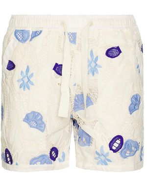 Agua Bendita Maury Shorts - White