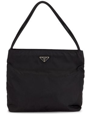 Prada Tessuto Tote Bag - Black