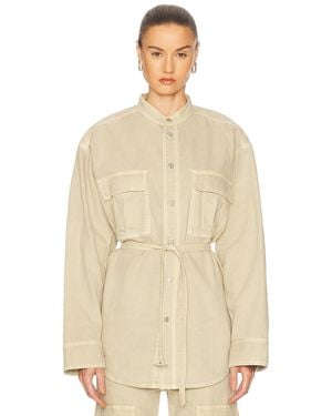 Haikure Ivonne Twill Jacket - Natural