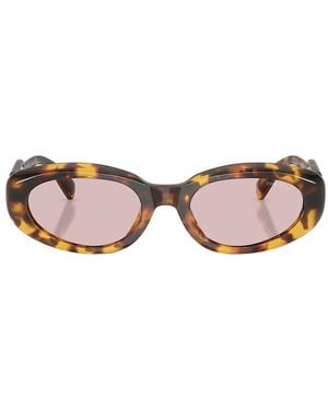 Miu Miu Round Sunglasses - Multicolor