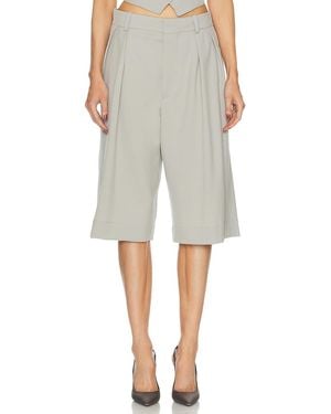 Wardrobe NYC Low Rise Short - Natural