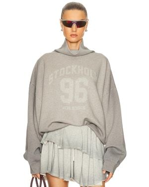 Acne Studios Fady College Sweatshirt - Natural