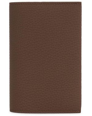 The Row Passport Holder - Brown