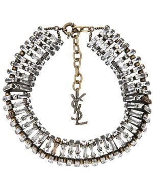 Saint Laurent Metal Choker - Black