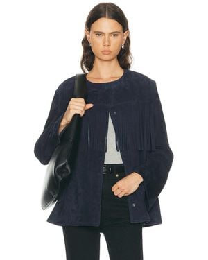 Nour Hammour Marfa Coat - Blue