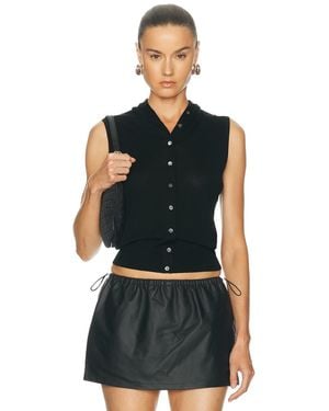 Alexander Wang Tank Cardigan - Black