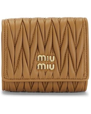 Miu Miu Wallet - Natural