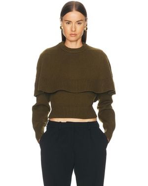 Ronny Kobo Evian Knit Sweater - Green