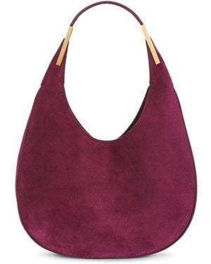 SAVETTE Small Florence Hobo Bag - Purple