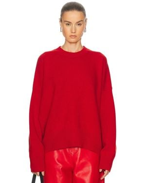 Rohe Brushed Wool Crewneck Sweater - Red