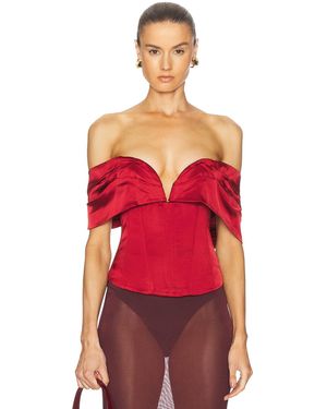 LPA Ilaria Corset Top - Red