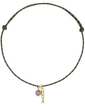 Eliou Corvo Necklace - Green