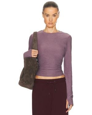 Beyond Yoga Featherweight Long Sleeve Top - Purple