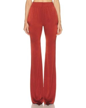 Atlein High Waist Bootcut Pant - Red