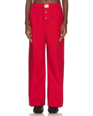 Comme Si La Boxer Alta Pant - Red