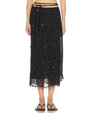 STAUD Mer Skirt - Black