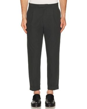 Beams Plus 1 Pleat Travel Pants - Black